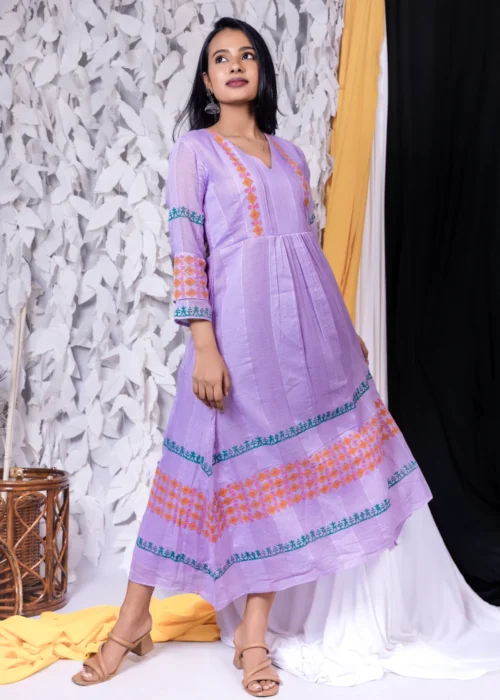 Ethinic Motifs Block Print Madi Dress - Image 2