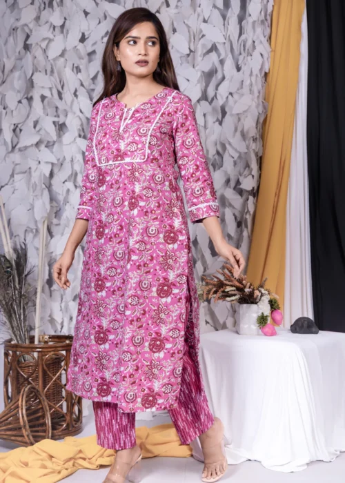Printed Straight Cut Kurta